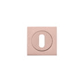 Square Escutcheon - Standard Keyway