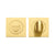 Favo Satin Brass