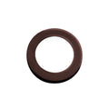 Zoo Hardware ZPZ Spare Rose Pack To Suit Turn & Release & Esc in bronze finish, featuring a circular design with a smooth edge and a central cutout for a stylish hardware accessory.