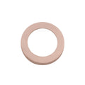Zoo Hardware ZPZ Spare Rose Pack designed to suit turn & release and escutcheon installations, featuring a round, brushed finish in a light color.