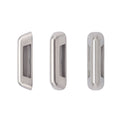Satin Stainless Steel Anti-Ligature Pull Handle – 100mm Centres (150mm)