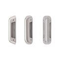 Satin Stainless Steel Anti-Ligature Pull Handle – 100mm Centres (150mm)