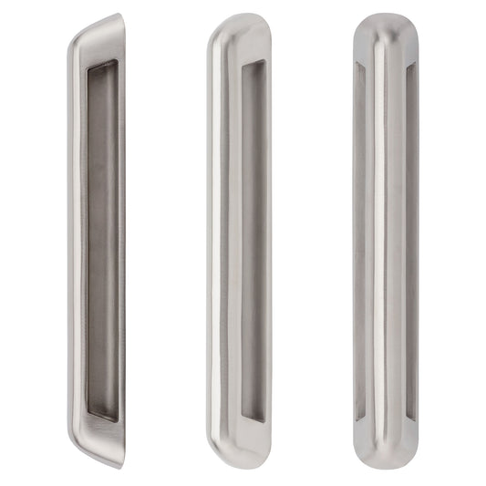 Anti Ligature Pull Handle 250mm CTC (280mm)- Satin St. Steel