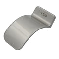 Hands-Free Pull Bolt Fixed Side - Casted Body Plain - Satin Stainless Steel