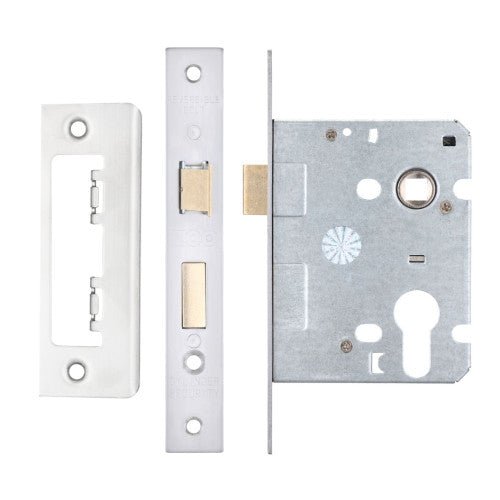 Euro Profile Sashlock Satin Stainless 3" / 76mm Love Handles uk