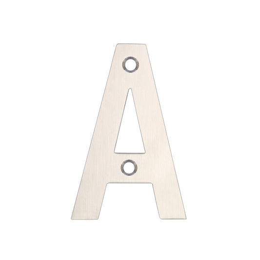 Letter 75mm A Satin Stainless Love Handles uk