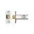 64mm (2.5″) / Satin Stainless / With Forend