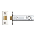 Zoo Hardware Tubular Latch 76mm — Square Forend, Satin Stainless (for Knobs)
