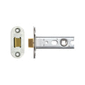 Zoo Hardware Tubular Latch 76mm — Square Forend, Satin Stainless (for Knobs)