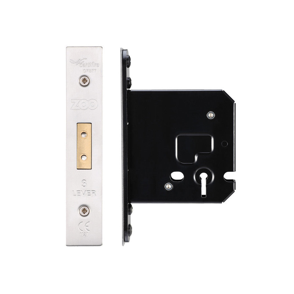 3 Lever Dead Lock with Forend & Strike