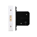 5 Lever Dead Lock 64mm Keyed Alike Satin Stainless Love Handles uk
