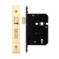 Zoo Hardware BS3621 5-Lever Sashlock — 67mm Polished Brass (Chubb 3K74 Retrofit)