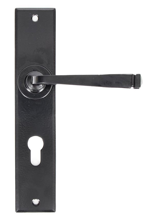 Black Large Avon 72mm Centre Euro Lock Set.