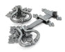 Pewter Shakespeare Latch Set.