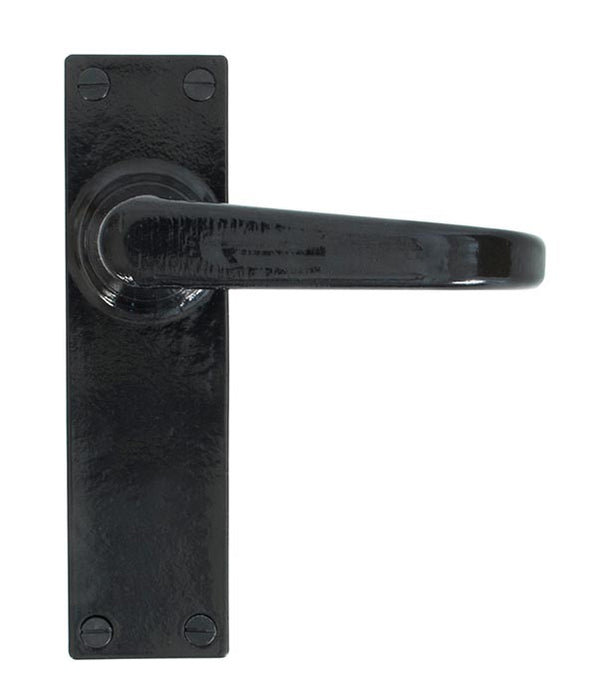 Black Deluxe Lever Lock Set.