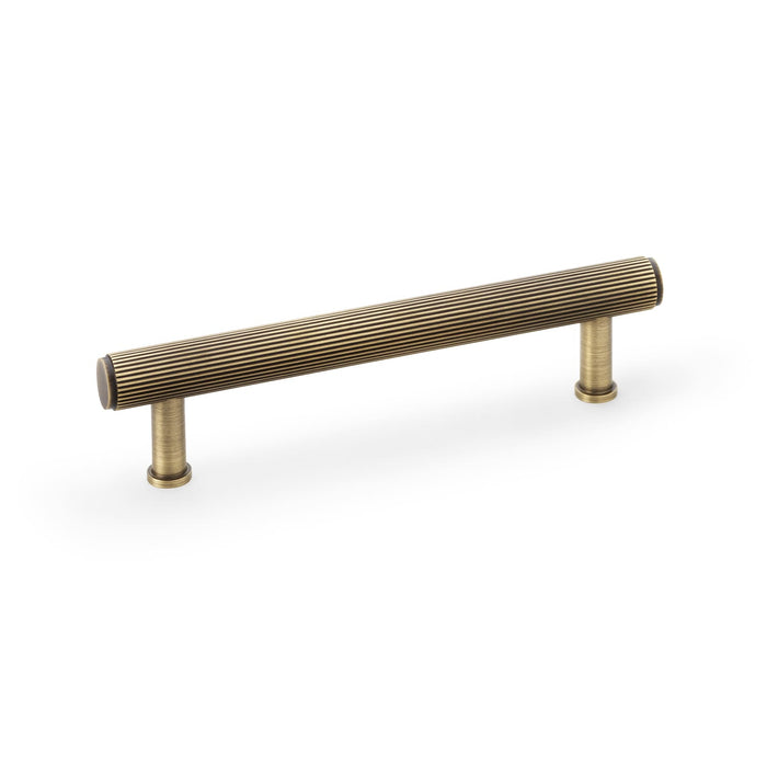 AW - Crispin Reeded T-bar Cupboard Handles Handle -128mm.