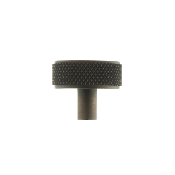 Hargreaves Disc Knurled Cabinet Knob