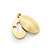 AW - Standard Key Profile Ellipse Escutcheon with Christoph Design Cover - Unlacquered Brass