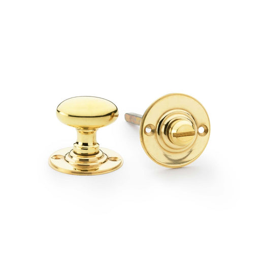 AW - Thumbturn and Release - Unlacquered Brass