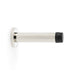 AW - Cylinder Projection Door Stop on Rose - Polished Nickel