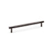 AW - Brunel Knurled T-Bar Cupboard Handle - Dark Bronze PVD - Centres 160mm
