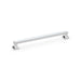 AW - Jesper Square Cabinet Pull Handle - Polished Chrome - Centres 224mm