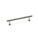 AW - Round T-Bar Cabinet Pull Handle - Polished Nickel- 128mm