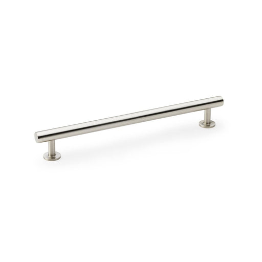 AW Round T-Bar Cabinet Pull Handle - Satin Nickel- 192mm