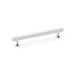 AW - Square T-Bar Cabinet Pull Handle - Polished Nickel - 160mm