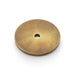 AW - Circular Backplate - Burnished Brass - Diameter 40mm
